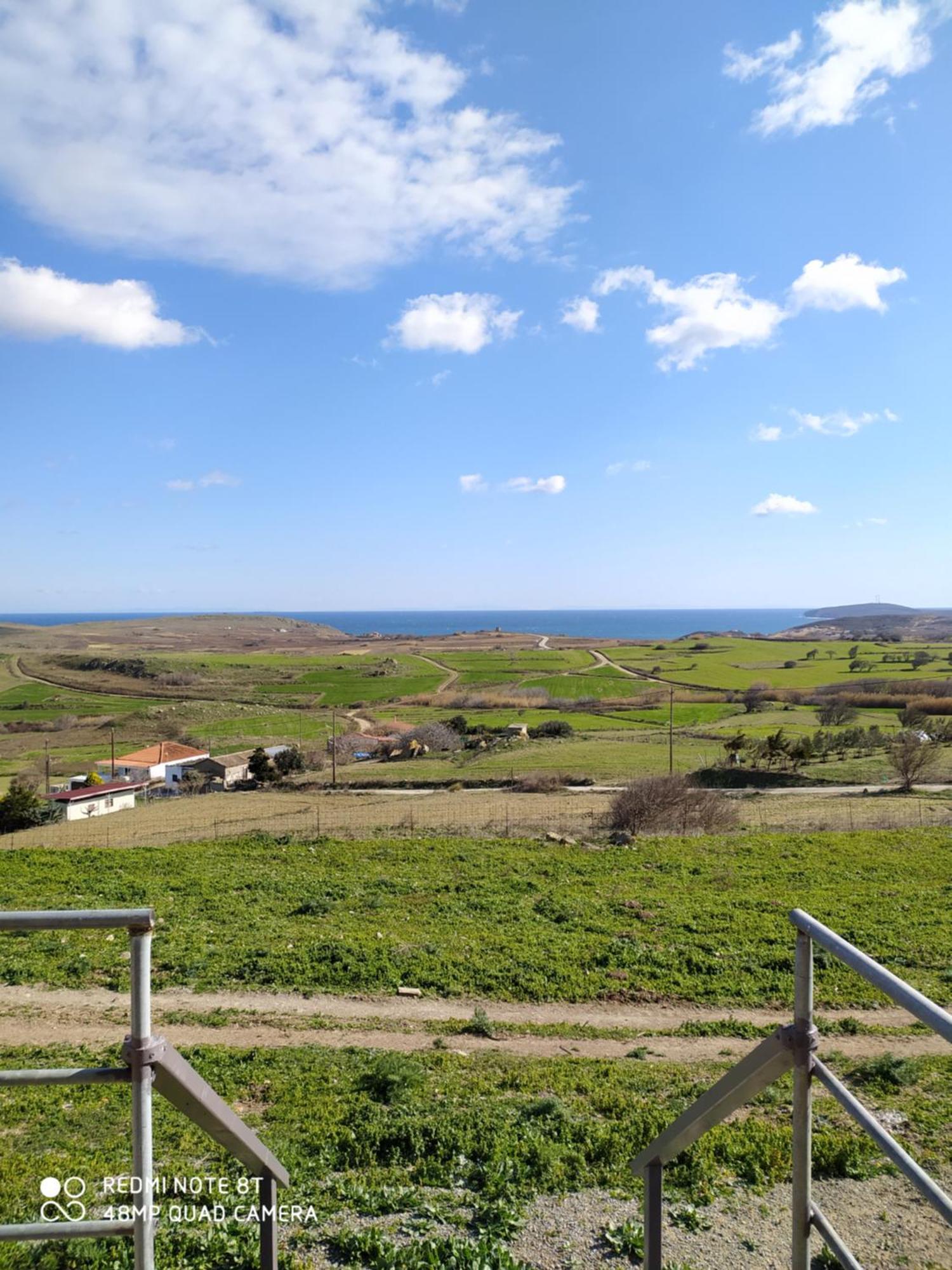 Ferienwohnung Cozy House With Amazing Sea View Kaminia  Exterior foto