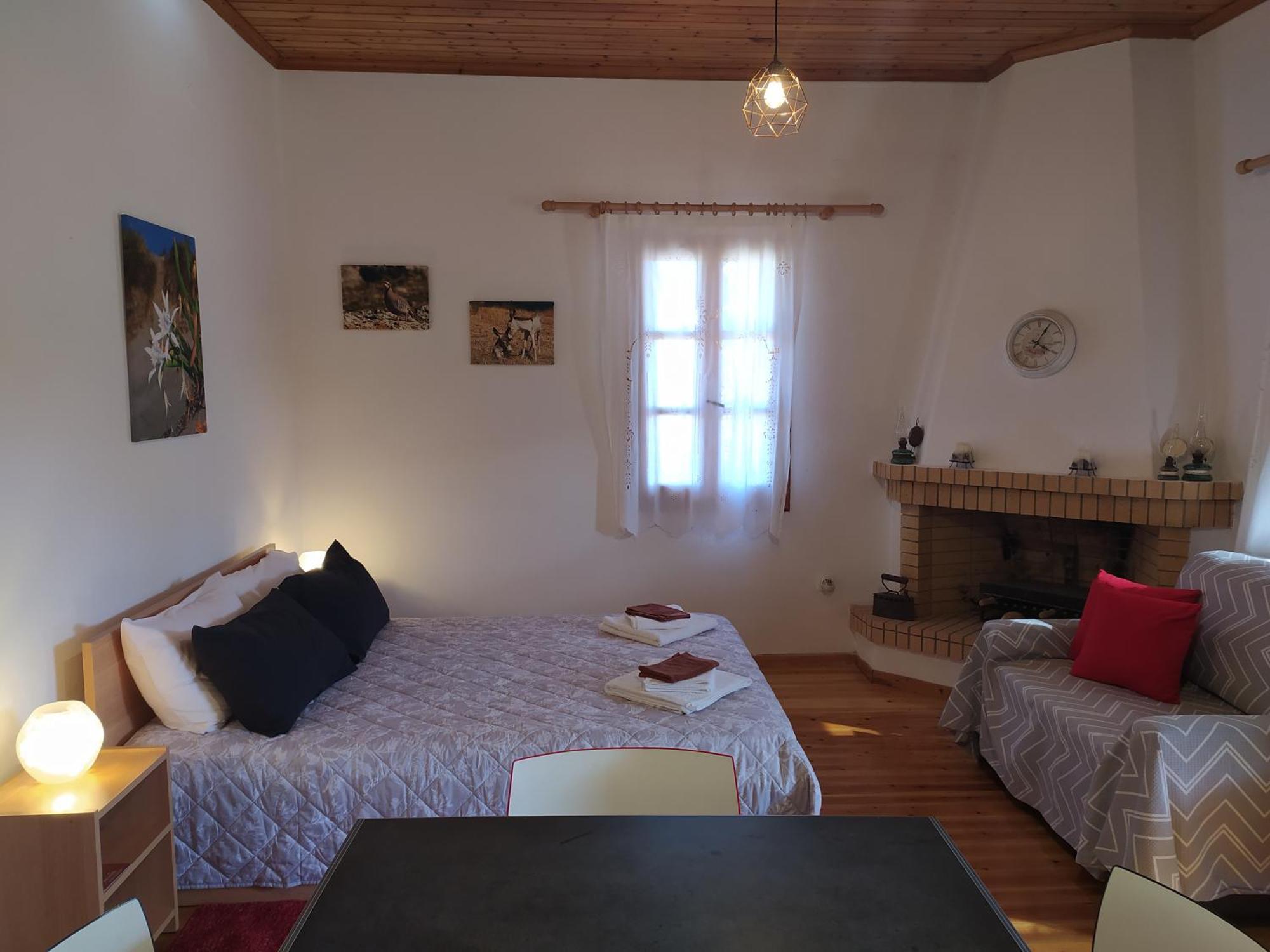 Ferienwohnung Cozy House With Amazing Sea View Kaminia  Exterior foto